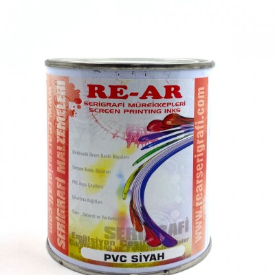 Siyah Serigrafi Baskı Boyası 1kg