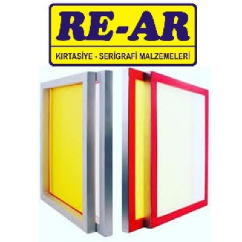 İpek No:100-T 50x70cm Alüminyum Serigrafi Baskı Kalıbı (Dıştan Dışa Ölçü )