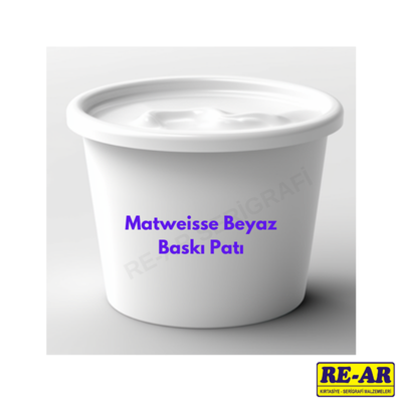 Beyaz Matweisse - Su Bazlı Serigrafi Baskı Patı